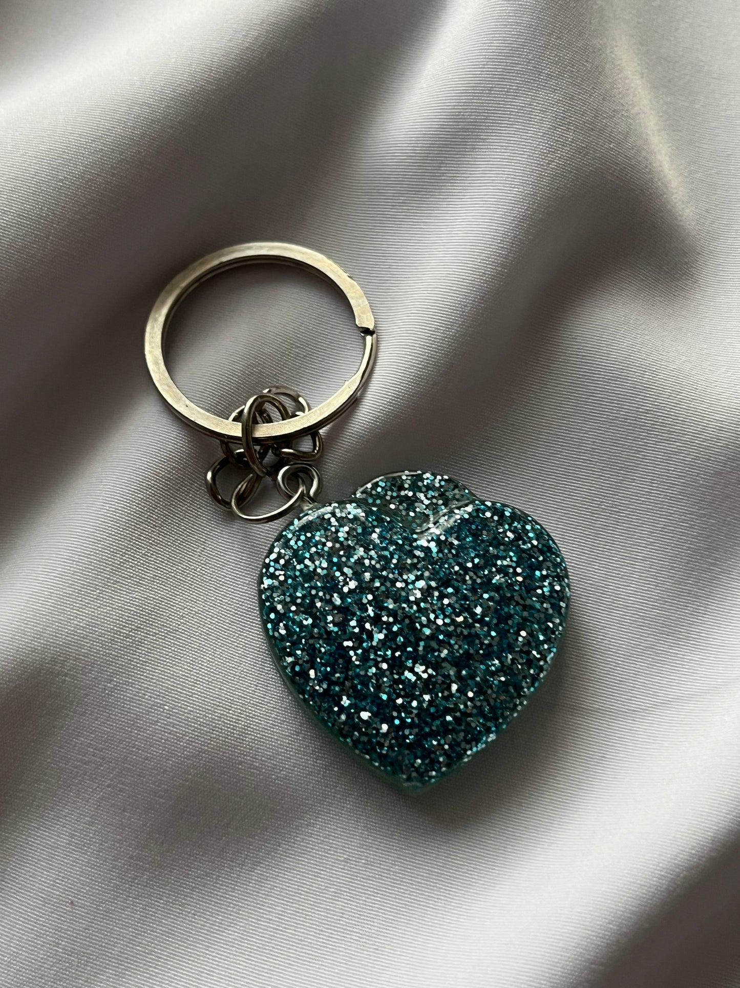 Heart shape keyring