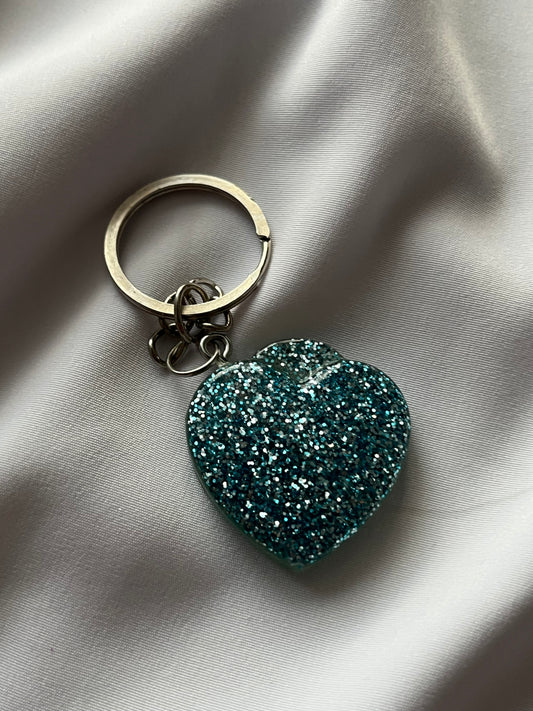 Heart shape keyring