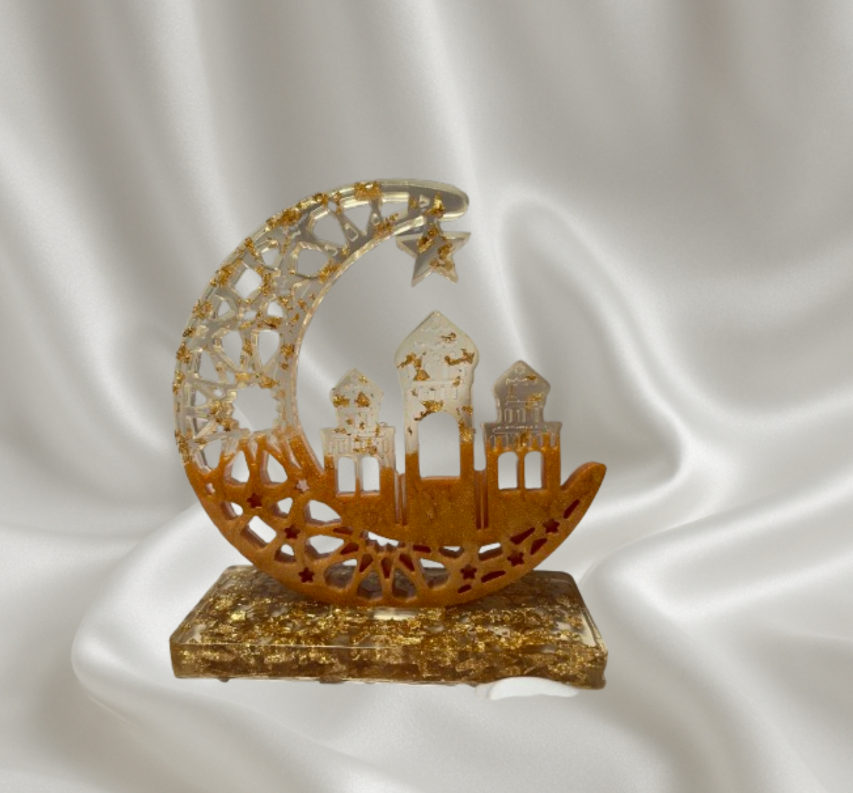 Moon and mosque Ramadhan decoration