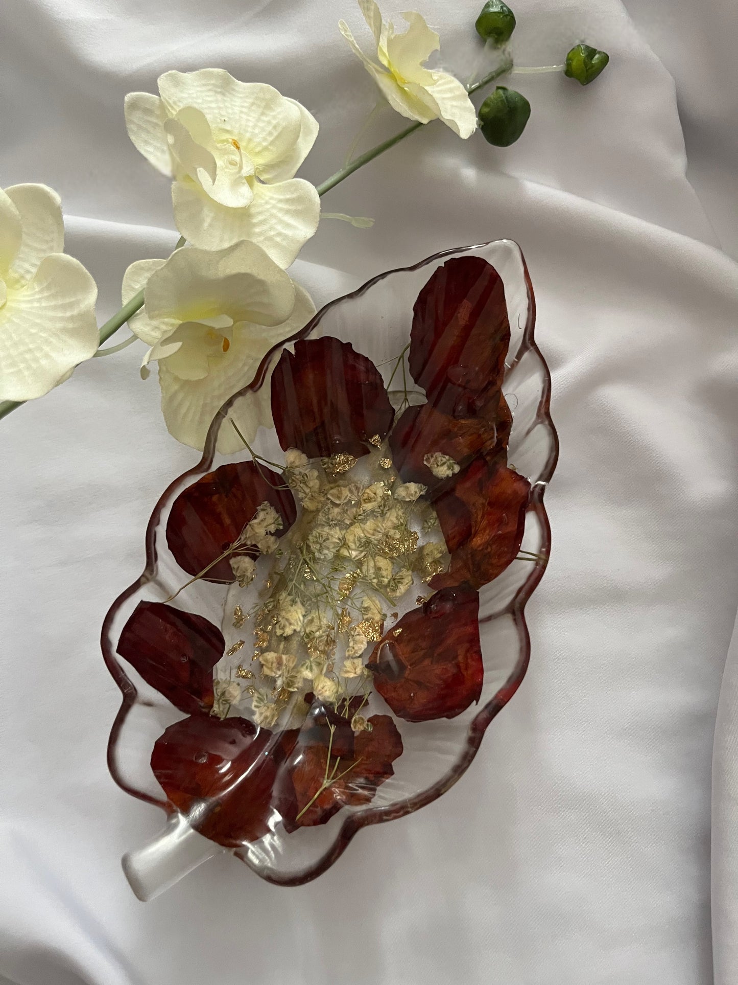 Crimson Petal Lux Tray