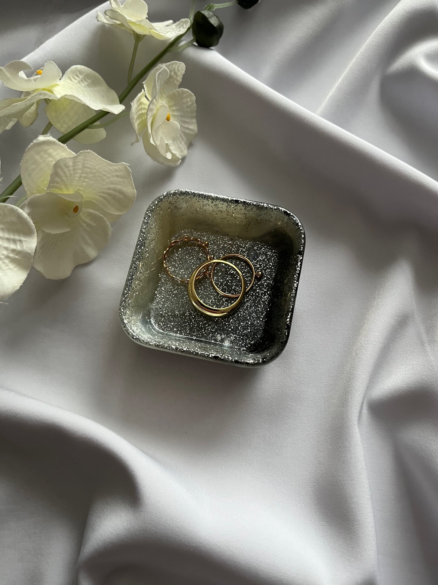 Mono Marble Trinket Dish