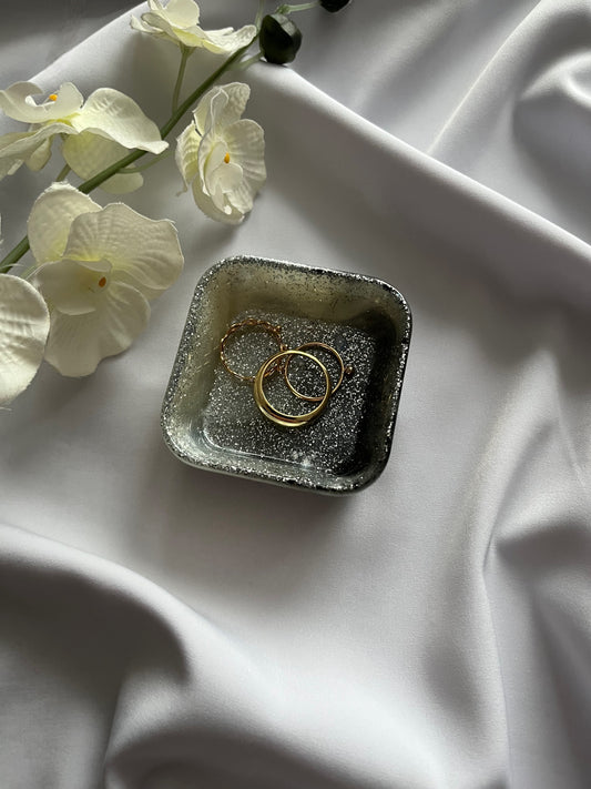 Mono Marble Trinket Dish