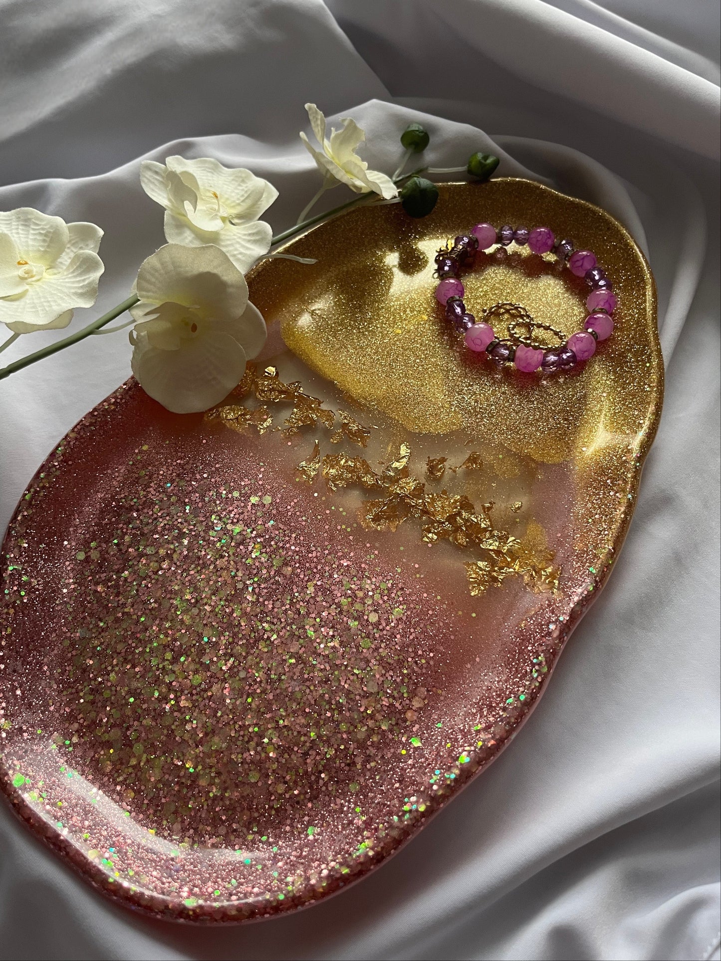 Blush Ember lux tray