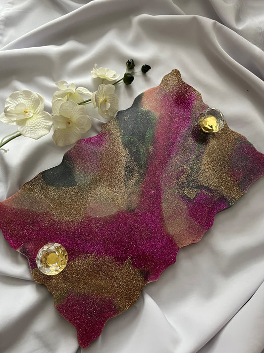 Magenta Muse Lux Tray